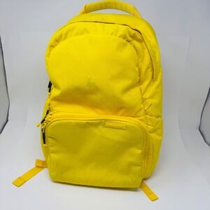 BREVITE Backpack Lemon Yellow 18L Laptop Bag Outdoor School Travel